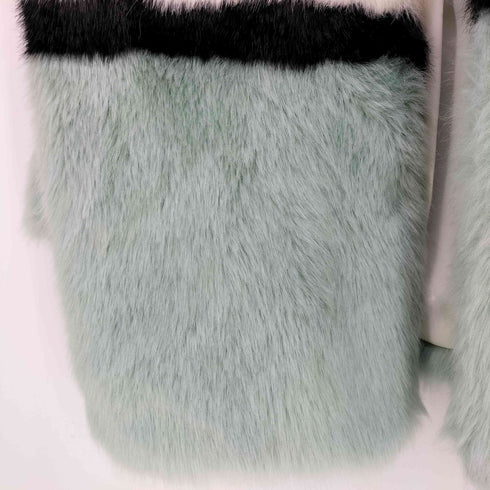 ジャッキー Jakke マルチカラー フェイクファーコート レディース UK:6