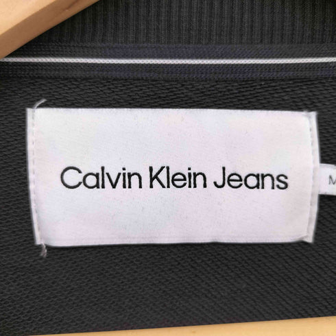 カルバンクラインジーンズ Calvin Klein Jeans レギュラーCKバッジクルーネックトレーナー メンズ import:M