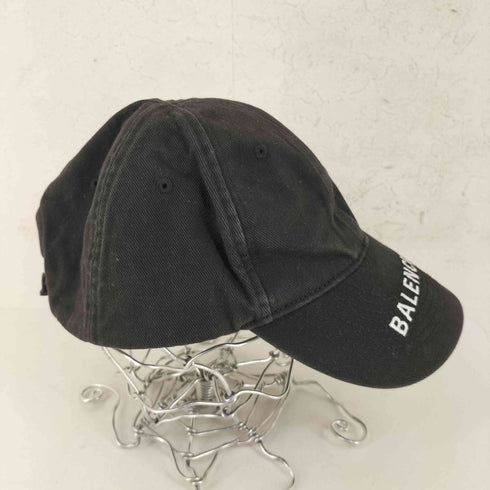 バレンシアガ BALENCIAGA HAT LOGO VISOR CAP メンズ L