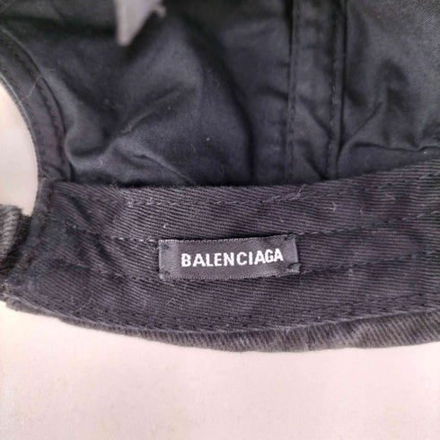 バレンシアガ BALENCIAGA HAT LOGO VISOR CAP メンズ L