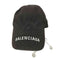 バレンシアガ BALENCIAGA HAT LOGO VISOR CAP メンズ L