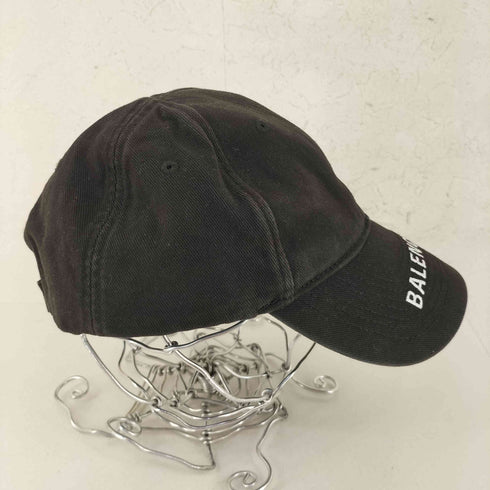 バレンシアガ BALENCIAGA HAT LOGO VISOR CAP メンズ L