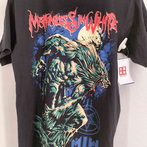 New type system グラフィック 半袖 バンド Tシャツ メンズ JPN:M