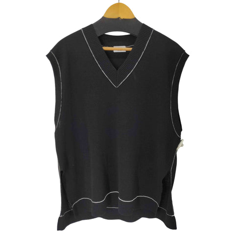 ジュンレッド JUNRed バーズアイVネックルーズベスト メンズ JPN:M