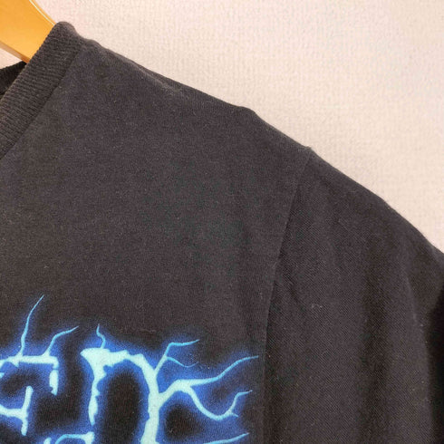 スカルグラフィック 半袖 バンド Tシャツ メンズ JPN:S
