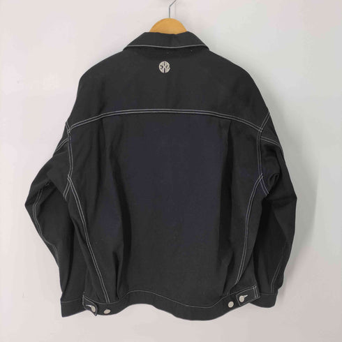 EXTREMEZ COLOR STITCHING BIG BLOUSON メンズ FREE