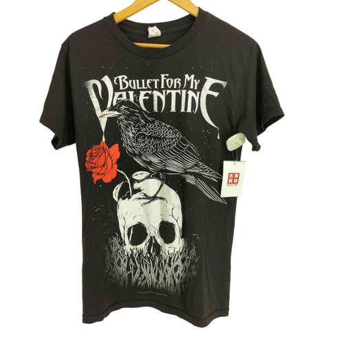 アルスタイル alstyle 00S グラフィック プリント 半袖 バンド Tシャツ ドクロ メンズ JPN:S