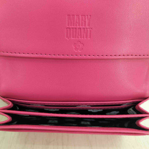 マリークワント MARY QUANT ラウンドフラップデイジーカードケース レディース