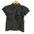 スライ SLY 24SS 2WAY SEERSUCKER FRILL ブラウス レディース FREE