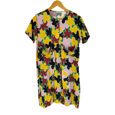マルニ MARNI 21AW 花柄レーヨンワンピース レディース 14