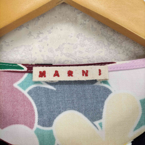 マルニ MARNI 21AW 花柄レーヨンワンピース レディース 14
