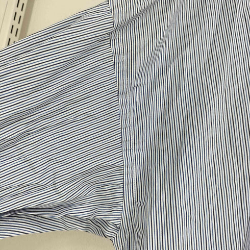 モンキータイム MONKEY TIME STRIPE WIDE REG W/CUFFS SHIRT メンズ L