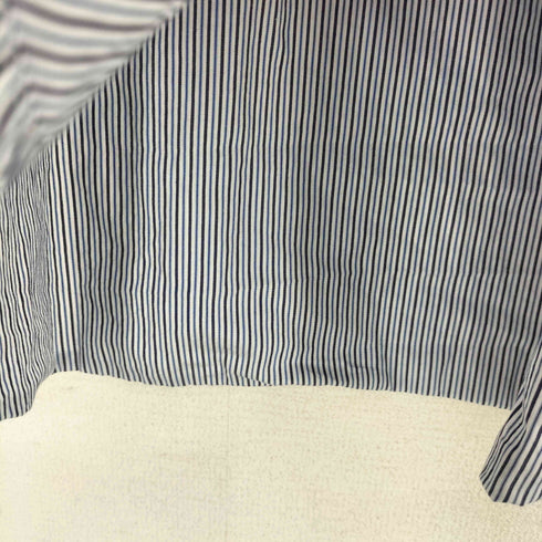 モンキータイム MONKEY TIME STRIPE WIDE REG W/CUFFS SHIRT メンズ L