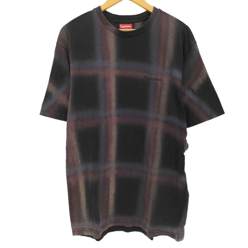 シュプリーム Supreme 20ss Sprayed Plaid S/S top メンズ JPN:M