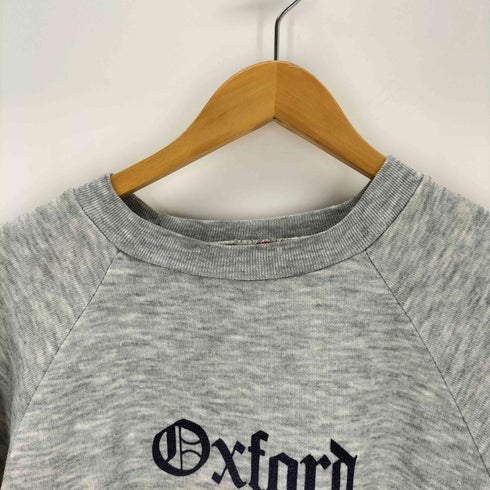 scoman leisure 80S カレッジロゴラグランスウェット メンズ import:XL