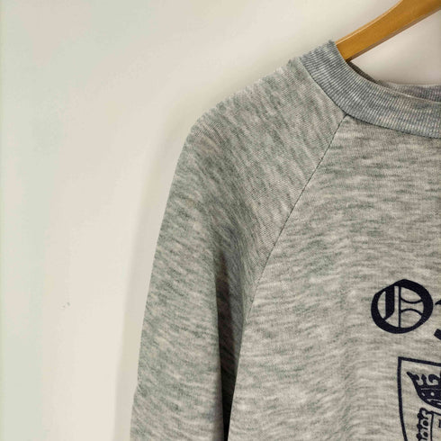 scoman leisure 80S カレッジロゴラグランスウェット メンズ import:XL