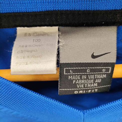 ナイキ NIKE 00s DRI-FIT スウォッシュロゴ刺繍S/Sピステ メンズ JPN:L