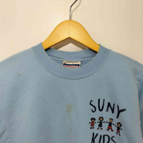 ヘインズ Hanes 90-00s ロゴプリント スウェット プルオーバー メンズ import:S