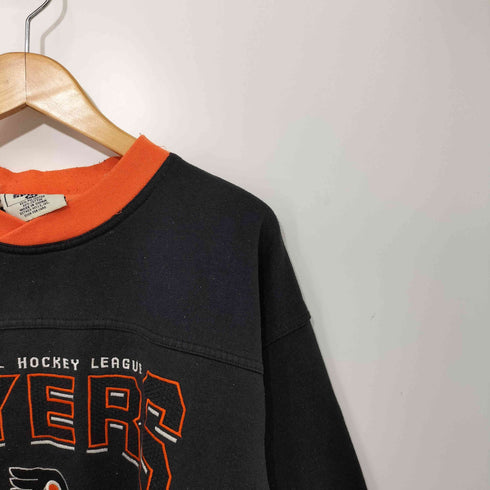 リー Lee 90S カレッジロゴ Lee NHL PHILADELPHIA FLYERS プルオーバー スウェット メンズ import:M