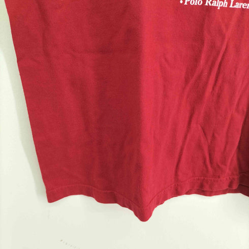 ポロスポーツラルフローレン POLO SPORT RALPH LAUREN 90S-00S フロントポロベアプリント S/S Tシャツ メンズ import:L