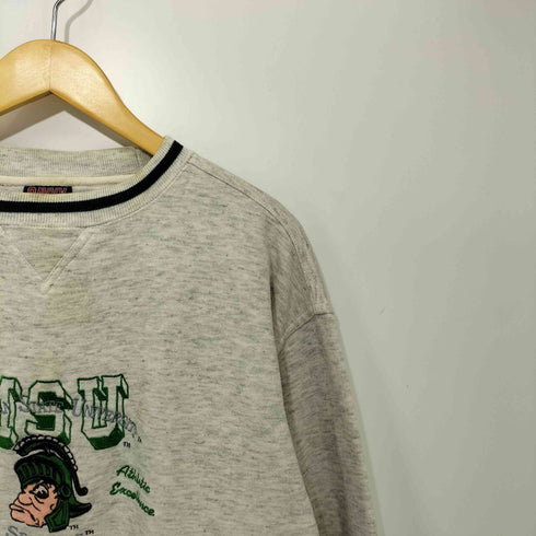 SAVVY 90S ミシガン チームロゴ刺繍 スウェット プルオーバー メンズ import:L