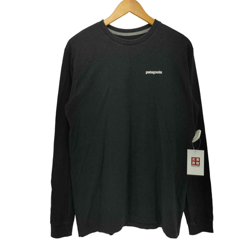 パタゴニア patagonia 両面ロゴプリント ロングスリーブTシャツ メンズ import:M