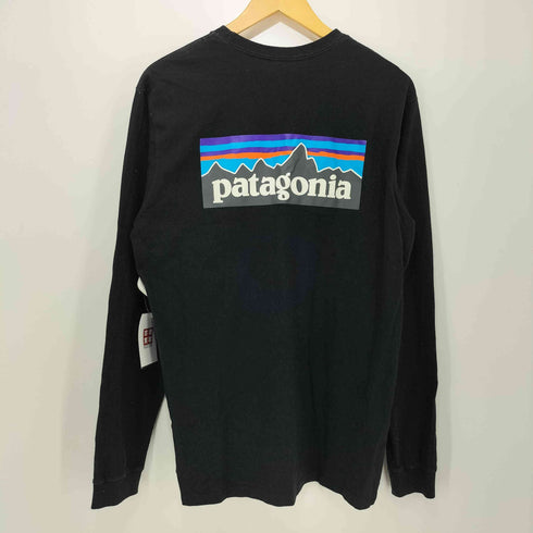 パタゴニア patagonia 両面ロゴプリント ロングスリーブTシャツ メンズ import:M