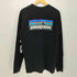パタゴニア patagonia 両面ロゴプリント ロングスリーブTシャツ メンズ import:M