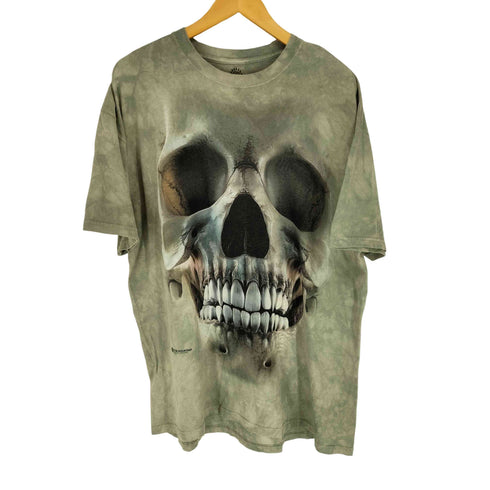 ザマウンテン the mountain ドクロプリントS/S TEE メンズ JPN:XL