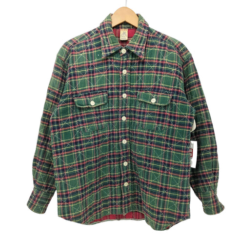 OURS タータンチェック L/S ワークシャツ メンズ