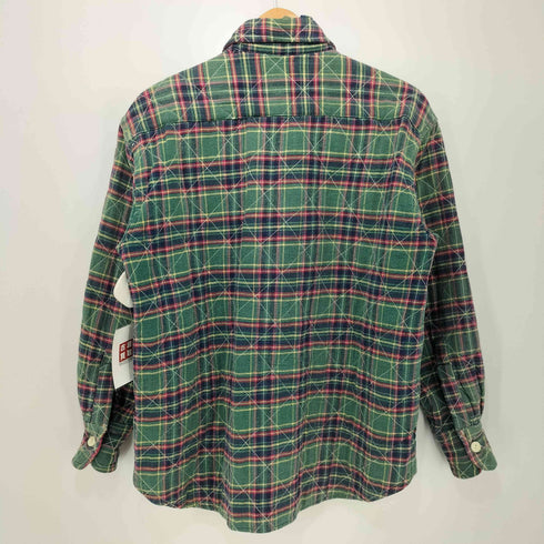 OURS タータンチェック L/S ワークシャツ メンズ