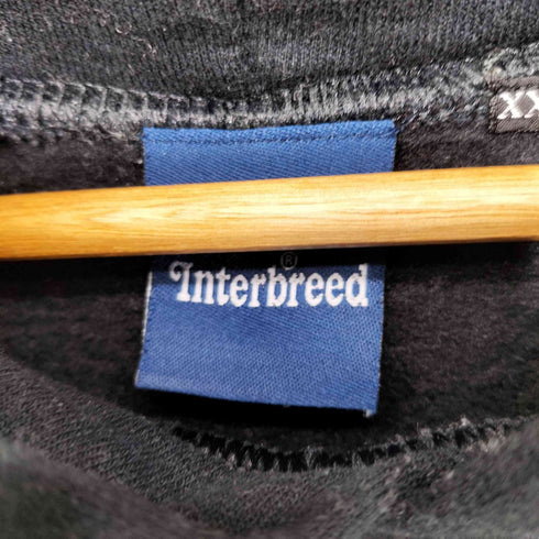 インターブリード INTERBREED ポケットナイロン切替 プルオーバーパーカー メンズ XXL