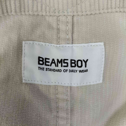 ビームスボーイ BEAMS BOY 20AW コーデュロイ ユーロワーク オーバーオール レディース ONE SIZE