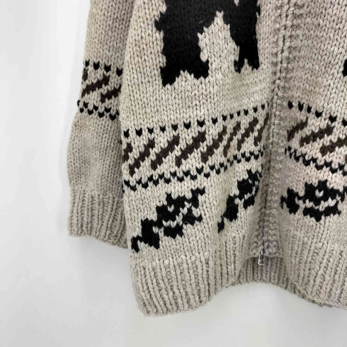 ベルパー BELPER 22AW COWICHAN KNIT JACKET カウチン ニット ジャケット レディース FREE