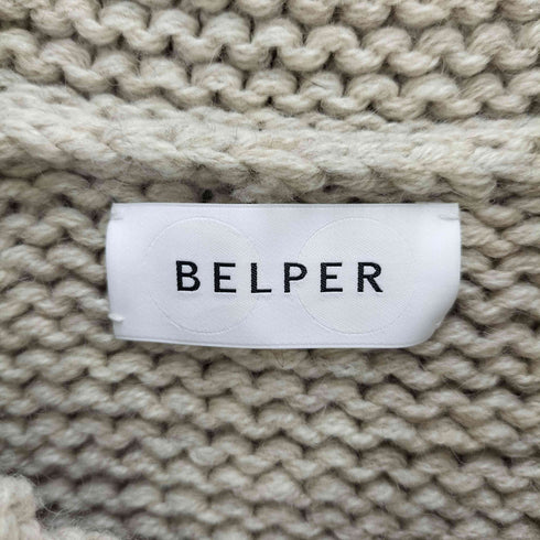 ベルパー BELPER 22AW COWICHAN KNIT JACKET カウチン ニット ジャケット レディース FREE