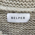 ベルパー BELPER 22AW COWICHAN KNIT JACKET カウチン ニット ジャケット レディース FREE