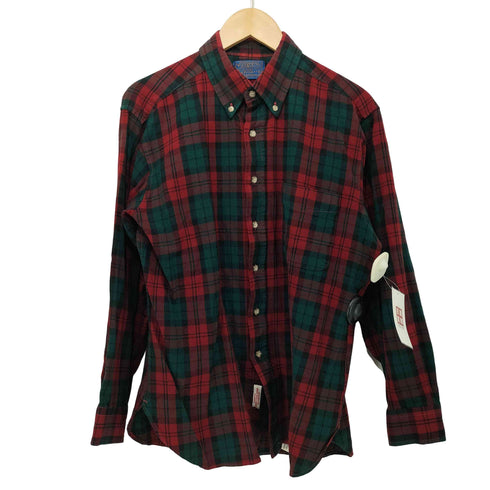 ペンドルトン PENDLETON 70S USA製 チェック フランネル L/S ワークシャツ メンズ import:L