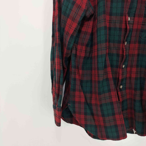ペンドルトン PENDLETON 70S USA製 チェック フランネル L/S ワークシャツ メンズ import:L