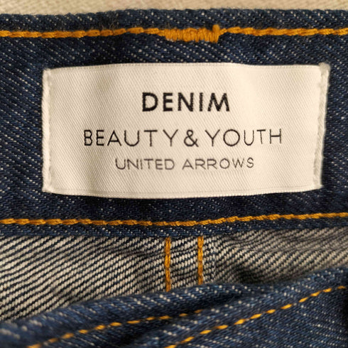 ビューティーアンドユースユナイテッドアローズ BEAUTY & YOUTH UNITED ARROWS BY スリムストレートデニムパンツ 2 レディース M