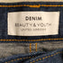 ビューティーアンドユースユナイテッドアローズ BEAUTY & YOUTH UNITED ARROWS BY スリムストレートデニムパンツ 2 レディース M