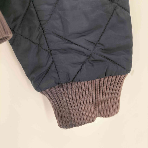 ラルフローレン RALPH LAUREN 異素材キルティングブルゾン レディース import:L