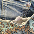 リーバイス Levis 復刻 702XX ボタン裏J22 BIG E シンチバック 赤耳 リメイク ペイント デニム メンズ