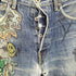 リーバイス Levis 復刻 702XX ボタン裏J22 BIG E シンチバック 赤耳 リメイク ペイント デニム メンズ