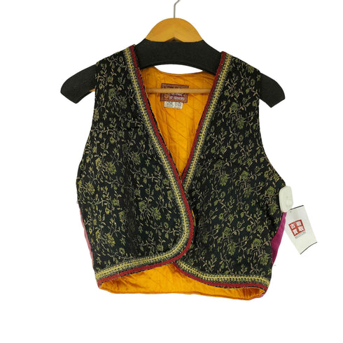 HIPPY CHIG 総柄アフリカンバティックベスト レディース ONE SIZE