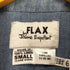 フラックスバイジーンエンゲラール FLAX by Jeanne Engelhart 90s リトアニア製 リネンS/S シャツ メンズ JPN:S