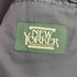 ニューヨーカー NEWYORKER ストライプ 背抜き ダブルブレスト テーラードジャケット ブレザー タック 裾ダブル スラックス セットアップ メンズ 94A6