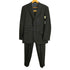 ロロピアーナ Loro Piana イタリア製 ウール100 シングル 3B テーラードジャケット 裾ダブル タック スラックス セットアップ メンズ A6