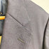 ロロピアーナ Loro Piana イタリア製 ウール100 シングル 3B テーラードジャケット 裾ダブル タック スラックス セットアップ メンズ A6