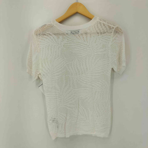 デシグアル Desigual 25SS 透かし編みの ニットTシャツ レディース import:M