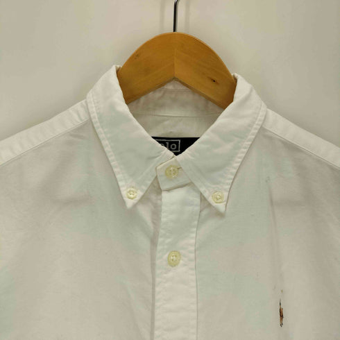 ポロバイラルフローレン Polo by RALPH LAUREN スモールポニー刺繍ボタンダウンL/Sシャツ メンズ 170